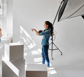 Фотосессия в профессиональной студии, для нее, подарочные сертификаты