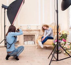 Фотосессия в профессиональной студии, для нее, подарочные сертификаты