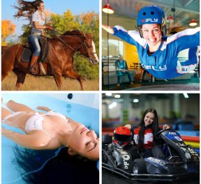 Подарочный набор «Яркие эмоции», для нее, подарочные сертификаты