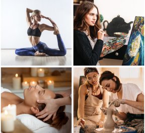 Антистресс набор «Время для себя» для нее, для нее, подарочные сертификаты