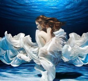 Фотосессия под водой, для нее, подарочные сертификаты