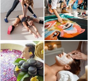 Антистресс набор «Отдых души и тела» для нее, для нее, подарочные сертификаты