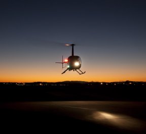 Ночной полет на вертолете Robinson R44, экстрим, подарочные сертификаты