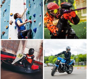 Подарочный набор «Путь чемпиона», экстрим, подарочные сертификаты