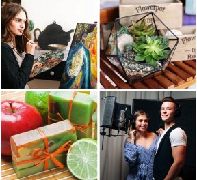 Подарочный набор «Творческий мастер-класс», подарочные сертификаты