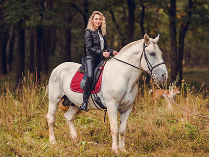 Прогулка на лошадях, стоимость от 4 565 рублей. Фотография 1.