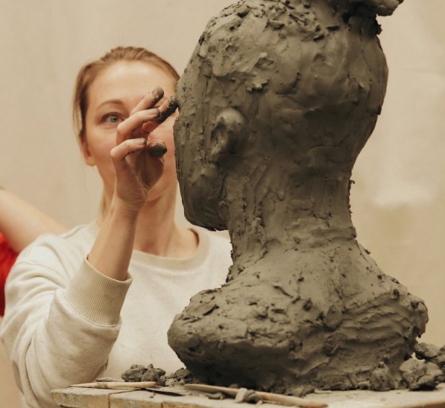 Мастер-класс по созданию скульптуры для двоих, фото 12.