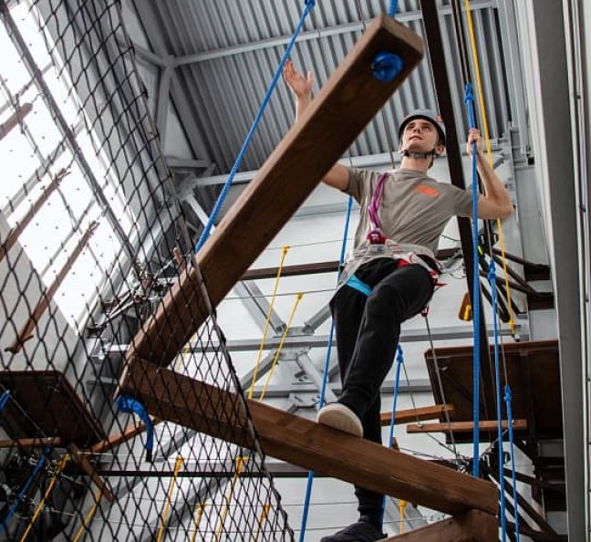 Веревочный парк, фото 2.