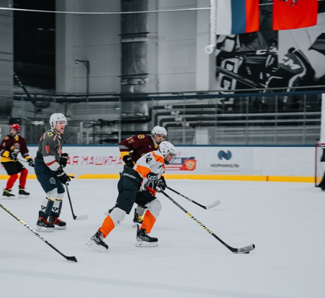 Групповая игра в хоккей, фото 21.