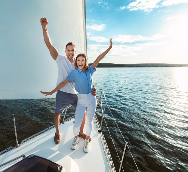 Прогулка на парусной яхте, фото 19.