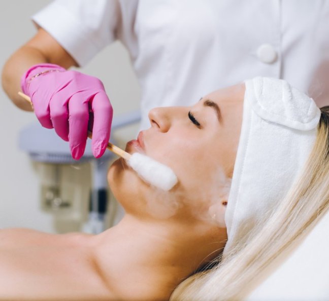 Криомассаж лица, фото 9.