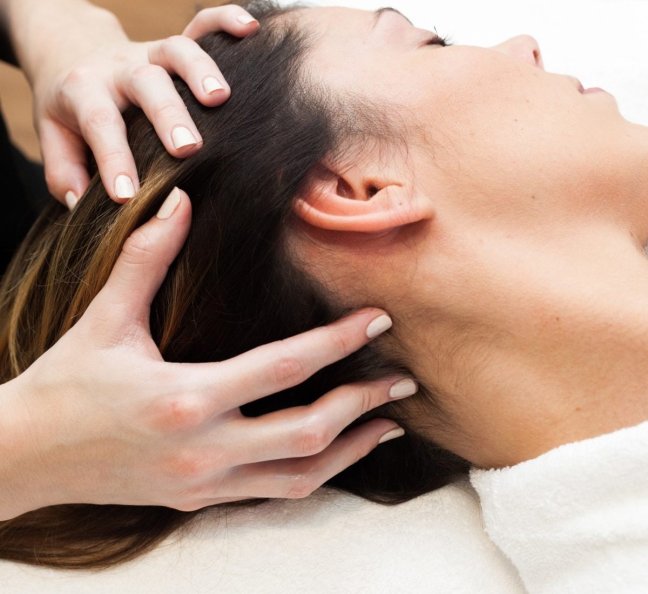 Расслабляющий массаж головы, фото 18.