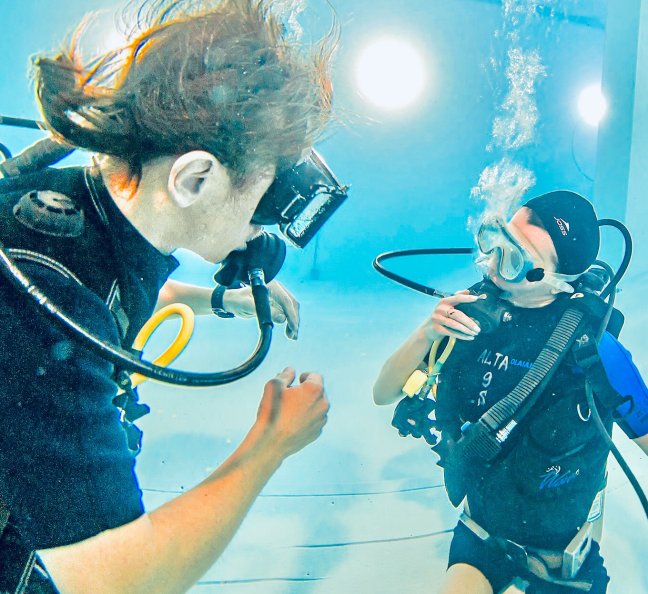 Урок дайвинга, подарочные сертификаты