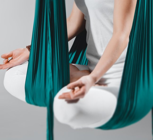 Медитация в гамаке, фото 2.