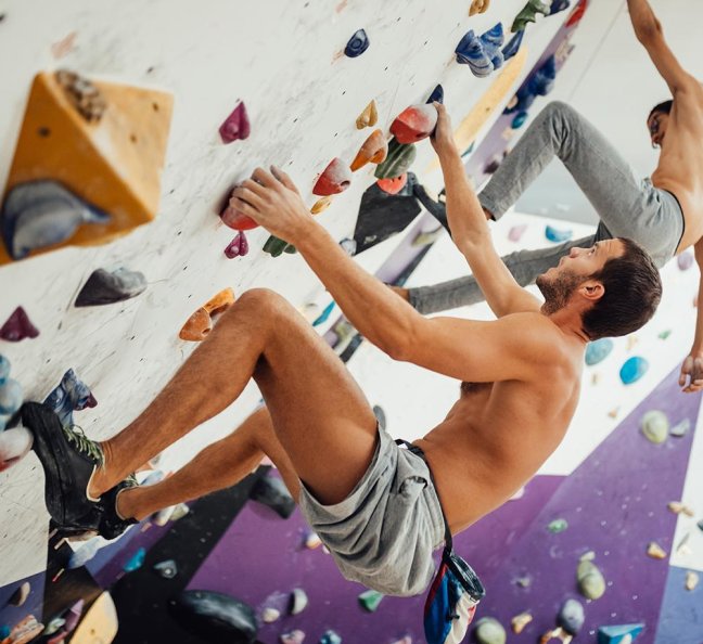 Урок скалолазания, фото 6.