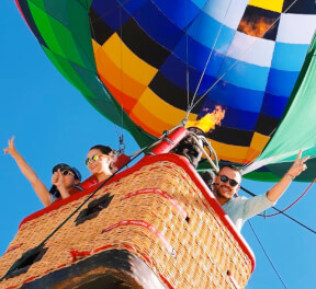 Индивидуальный полет на воздушном шаре на 7-х, для него, подарочные сертификаты
