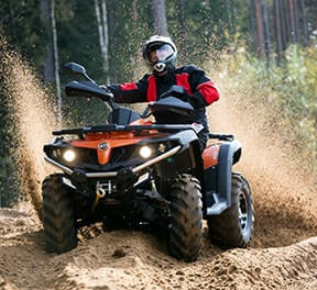 Катание на квадроцикле, для него, подарочные сертификаты