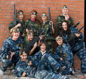 Пейнтбол, для всех, подарочные сертификаты