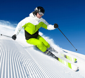 Урок горных лыж, зимние подарки, подарочные сертификаты