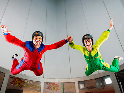 Полет в аэротрубе, стоимость от 15 515 рублей. Фотография 1.