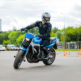 Урок езды на мотоцикле, фото 3.