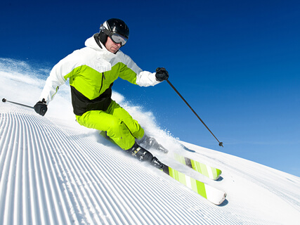 Урок горных лыж, фото 20.