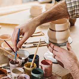 Мастер-класс росписи по керамике, фото 9.