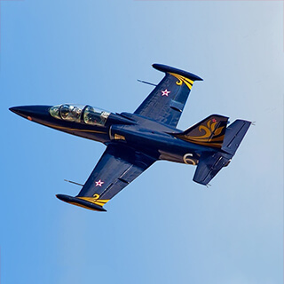 Полет на истребителе L-39, фото 2.