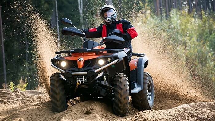 Катание на квадроцикле, экстрим, подарочные сертификаты, видеопревью