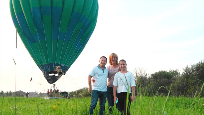 Индивидуальный полет на воздушном шаре на 7-х, полеты, подарочные сертификаты, видеопревью
