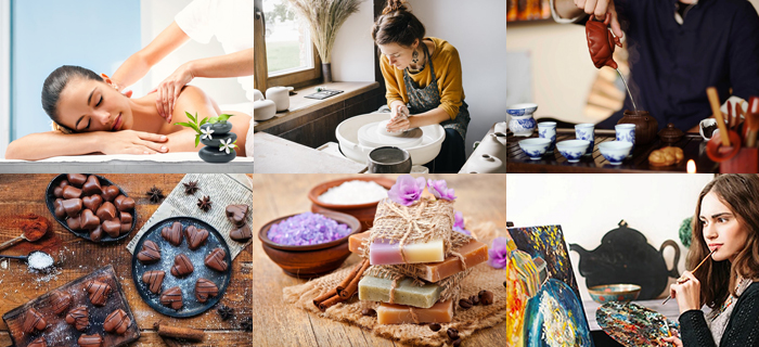 Антистресс набор «Время для себя» для нее, стоимость от 5 950 рублей. Фотография 1.