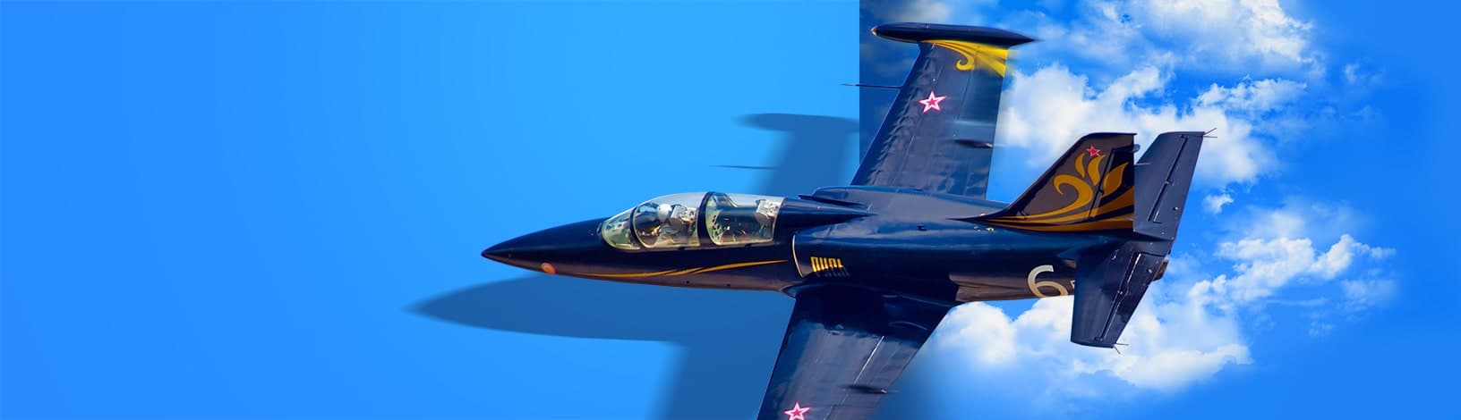 Полет на реактивном истребителе в подарок: L-39, фото